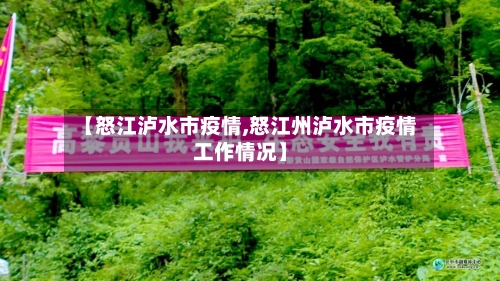 【怒江泸水市疫情,怒江州泸水市疫情工作情况】-第2张图片