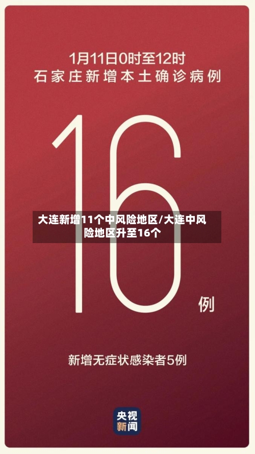 大连新增11个中风险地区/大连中风险地区升至16个-第1张图片