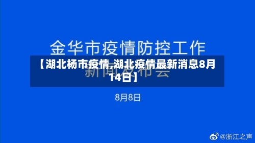 【湖北杨市疫情,湖北疫情最新消息8月14日】-第3张图片