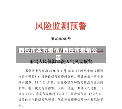商丘市本市疫情/商丘市疫情公告-第2张图片