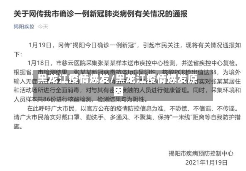 黑龙江疫情爆发/黑龙江疫情爆发原因-第1张图片