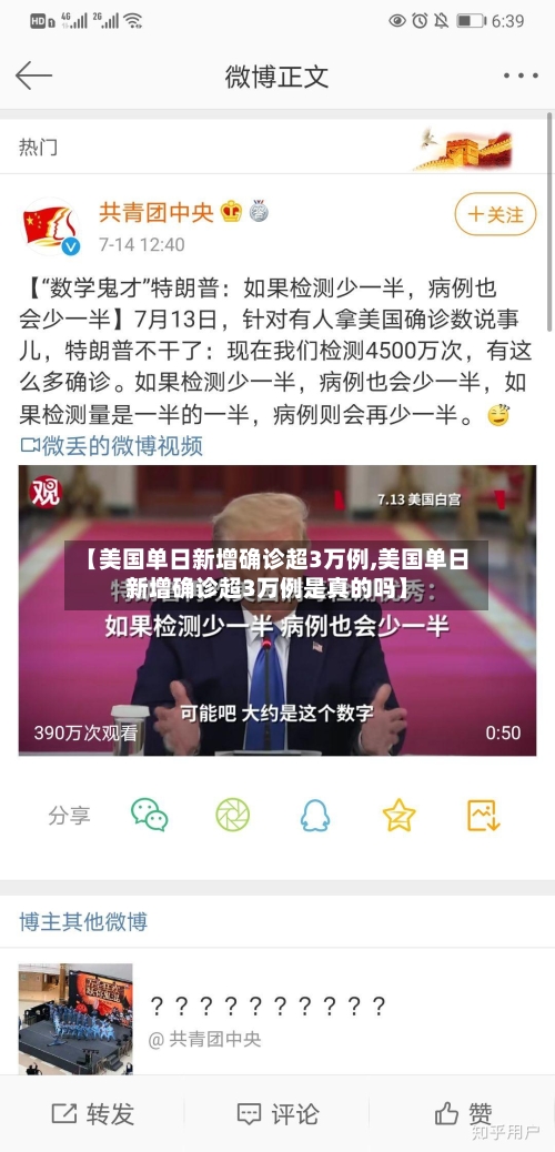 【美国单日新增确诊超3万例,美国单日新增确诊超3万例是真的吗】-第1张图片