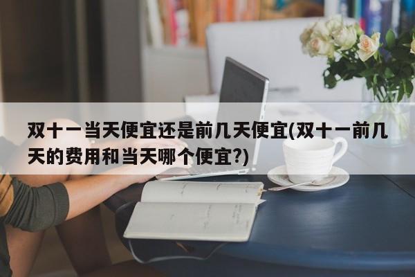双十一当天便宜还是前几天便宜(双十一前几天的费用和当天哪个便宜?)